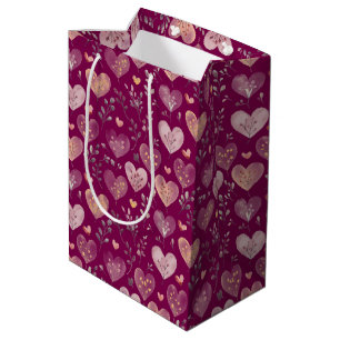 core pattern 2 medium gift bag