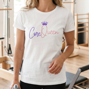 Core Queen Pilates T-shirt - Strong & Stylish Work