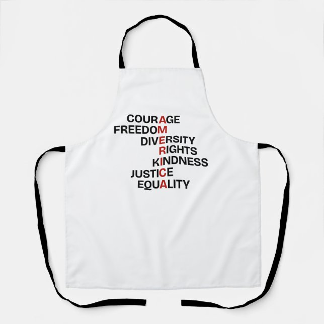 Core Values of America Apron (Front)