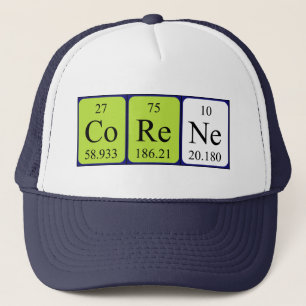Corene periodic table name hat
