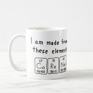 Corene periodic table name mug