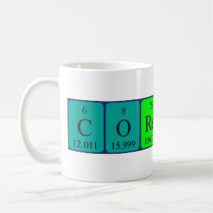 Corentin periodic table name mug