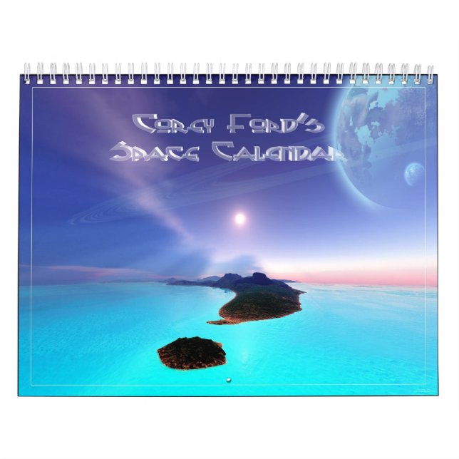 Corey Ford's Space Art Calendar (Cover)