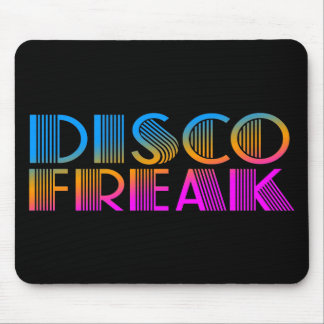 COREY TIGER 1980s RETRO DISCO FREAK MULTICOLOR Mouse Mat