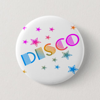 COREY TIGER 1980s RETRO DISCO STARS 6 Cm Round Badge