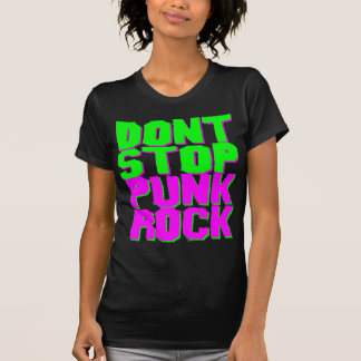 COREY TIGER 1980s RETRO DON'T STOP PUNK ROCK T-Shirt