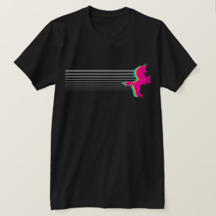 COREY TIGER 1980s RETRO VINTAGE UNICORN T-Shirt