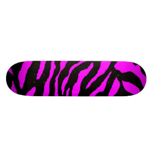 COREY TIGER 1980's TIGER STRIPE BOLD PINK BLACK Skateboard