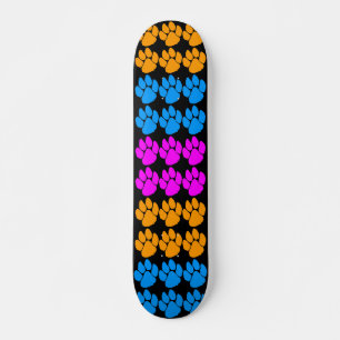 COREY TIGER 1980's TIGER TRACKS MULTI COLOUR Skateboard