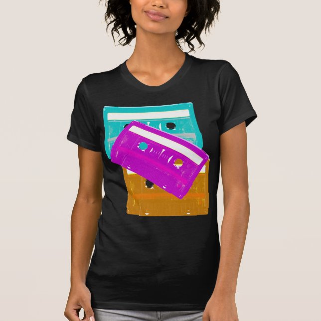 Corey Tiger 80s Cassette Tapes Shirt (Front)