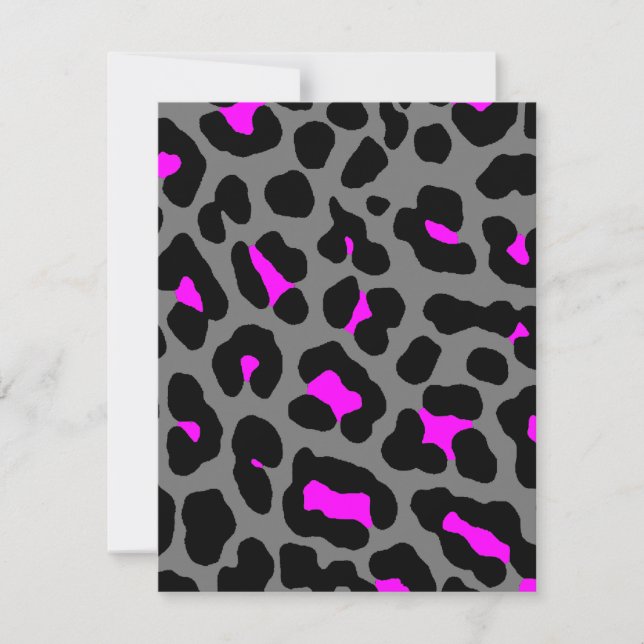 Corey Tiger 80s Leopard Spots (Grey) (Front)