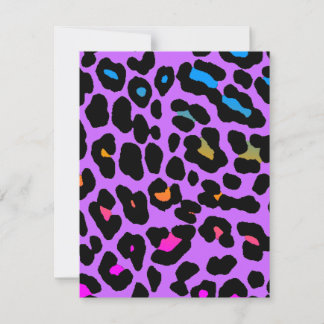 Corey Tiger 80s Leopard Spots (Purple)