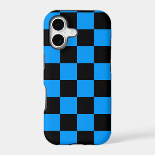 Corey Tiger 80s Neon Chequerboard (Blue)