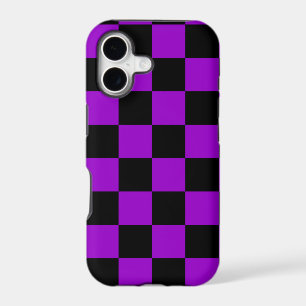 Corey Tiger 80s Neon Chequerboard (Purple)