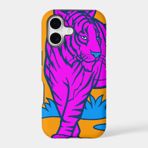Corey Tiger 80s Neon Tiger (Pink)