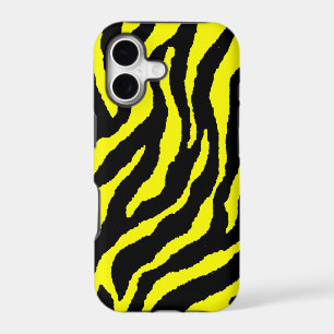 Corey Tiger 80s Neon Tiger Stripes (Yellow)