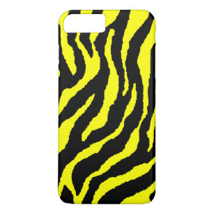 Corey Tiger 80s Neon Tiger Stripes (Yellow) Case-Mate iPhone Case