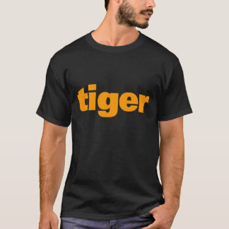 COREY TIGER 80's ORANGE TIGER SIMPLE T-Shirt