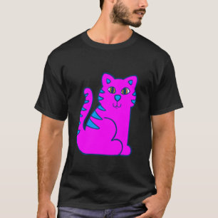 COREY TIGER 80's PINK CUTE TIGER T-Shirt