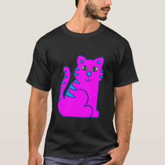 COREY TIGER 80's PINK CUTE TIGER T-Shirt