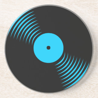 Corey Tiger 80s Retro Vintage Vinyl Record Coaster