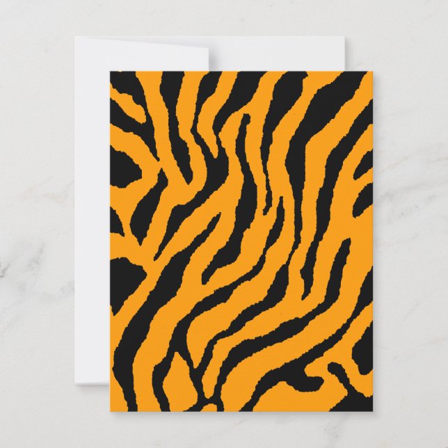 Corey Tiger 80s Tiger Stripes (Orange) (Front)