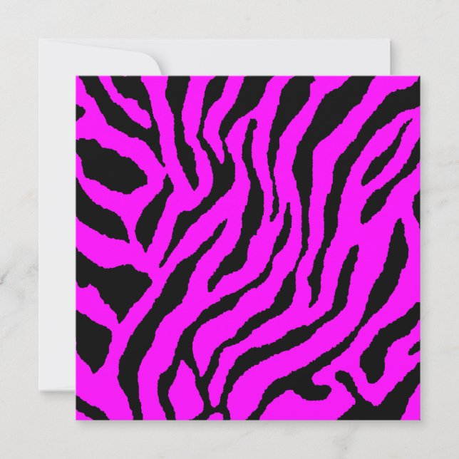 Corey Tiger 80s Tiger Stripes (Pink) (Front)