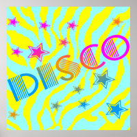 Corey Tiger 80s Vintage Disco Stars