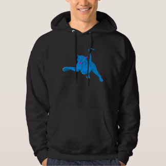 Corey Tiger 80s Vintage Fierce Pouncing Tiger Hoodie