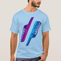 Corey Tiger 80's Vintage Keytar Pink & Blue