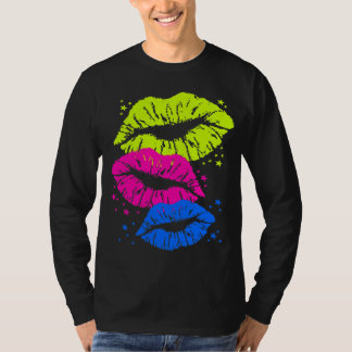 Corey Tiger 80s Vintage Lips & Stars Kisses T-Shirt
