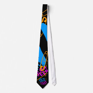 Corey Tiger 80s Vintage New Wave Prom Queen Tie