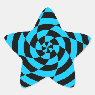 Corey Tiger 80s Vintage Op Art Star Sticker