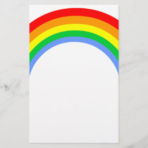 Corey Tiger 80s Vintage Rainbow Stationery