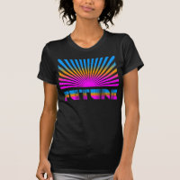 Corey Tiger 80s Vintage Rising Sun Future Stripes