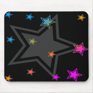 Corey Tiger 80s Vintage Stars Mouse Mat