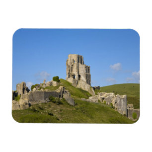 Corfe Castle, Corfe, Dorset, England Magnet
