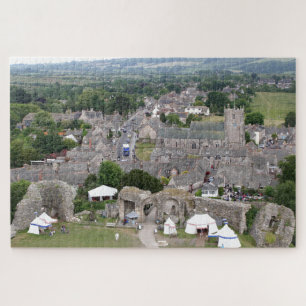 Corfe Castle, Dorset, England Jigsaw Puzzle