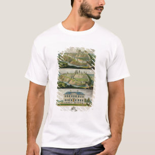 Corfe Castle in its original state, as a ruin, and T-Shirt