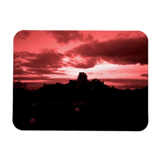 Corfe Castle Magnet (Horizontal)