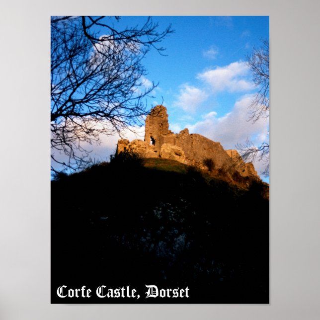 Corfe Castle Poster (Front)
