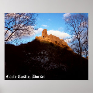 Corfe Castle Poster