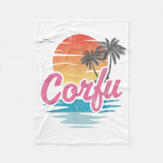 Corfu _1  fleece blanket