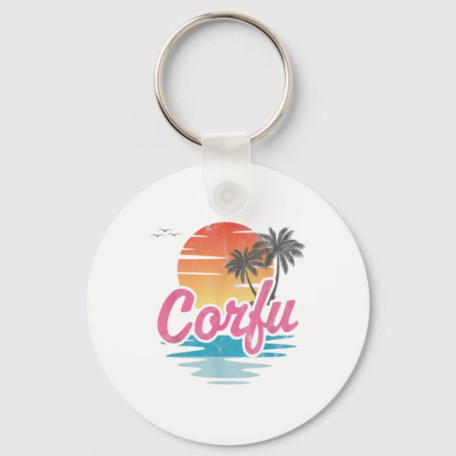Corfu _1  key ring (Front)