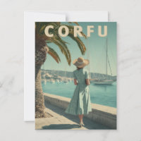 Corfu 50s vintage travel