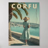 Corfu 50s vintage travel