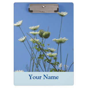 Corfu Cream Wildflowers Clipboard