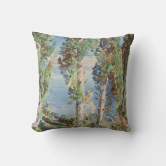 Corfu Cypresses by John Singer Sargent Cushion