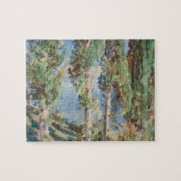 Corfu Cypresses by John Singer Sargent