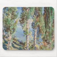 Corfu Cypresses by John Singer Sargent